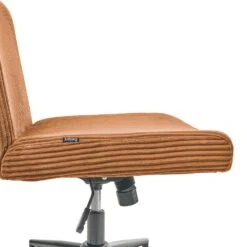 GEDDES - Bureaustoel - Goudbruin - Corduroy -Meubelwinkel 2f3500d4d4b94f9bbe2fe3e0d0eea43e