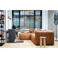 WOOOD Bean Hoekbank Links - Recycle Leer - Cognac - 73x305x96 11 WOOOD Bean Hoekbank Links - Recycle Leer - Cognac - 73x305x96 -Meubelwinkel 300ef0201e654e868b0dd222ab5869ad