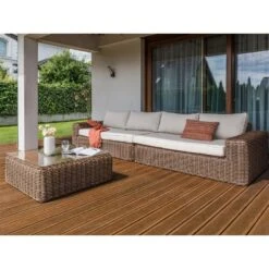 PALERMO - Loungeset - Bruin - PE Rotan -Meubelwinkel 32083dfc9a814c6db616e7785bf61d8f