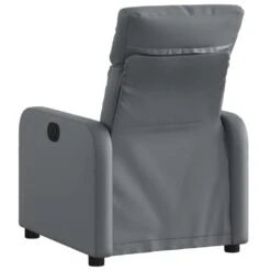 VidaXL - Fauteuil - Grijs - Kunstleer -Meubelwinkel 394d70bee6eb4265b210accb976bffab