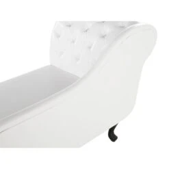 NIMES - Chaise Longue - Wit - Rechterzijde - Kunstleer 22 NIMES - Chaise Longue - Wit - Rechterzijde - Kunstleer -Meubelwinkel 3a133e03364246c9a95f9380f0db6a51
