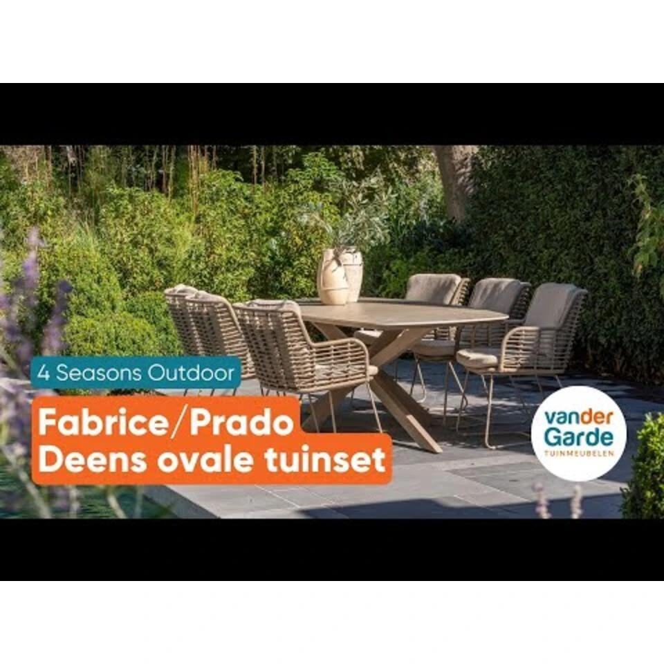 4-Seasons Fabrice Tuinstoel - Antraciet (1 Stuk) 5 4-Seasons Fabrice Tuinstoel - Antraciet (1 Stuk) - Afbeelding 3