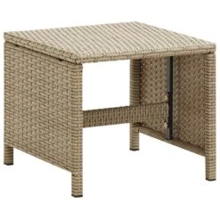 VidaXL Tuinkrukken 2 St Met Kussens Poly Rattan Beige -Meubelwinkel 3b7e4178840a409ba8f1e41d60554d52