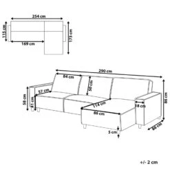 ROMEDAL - Hoekslaapbank - Grafietgrijs - Linkszijdig - Polyester 12 ROMEDAL - Hoekslaapbank - Grafietgrijs - Linkszijdig - Polyester -Meubelwinkel 3c21ade94d924bcabb8481af6555eec2