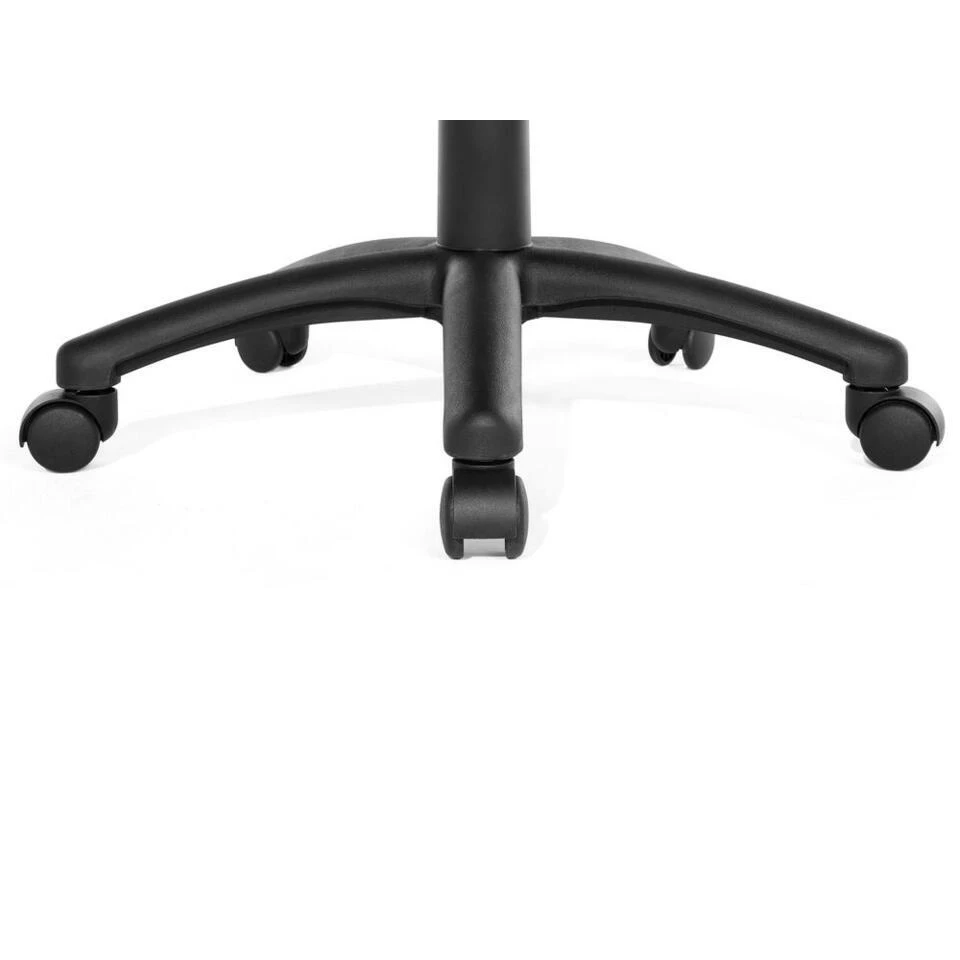 Beliani Bureaustoel FIGHTER - Zwart Kunstleer 4 Beliani Bureaustoel FIGHTER - Zwart Kunstleer - Afbeelding 2