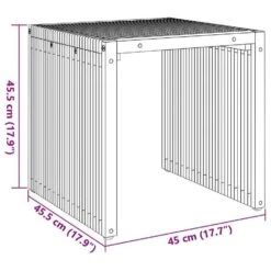 VidaXL - Terrastafel - Bruin - Massief Teakhout - 45 X 42.5 X 45 Cm 19 VidaXL - Terrastafel - Bruin - Massief Teakhout - 45 X 42.5 X 45 Cm -Meubelwinkel 3e5c067358a44a12b150b81aaec90c81