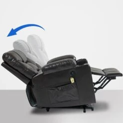 CLP Fauteuil Andover Zwart Frame - Kunstleer - Bruin -Meubelwinkel 3f9556c1f738462686b8e199de515e7b