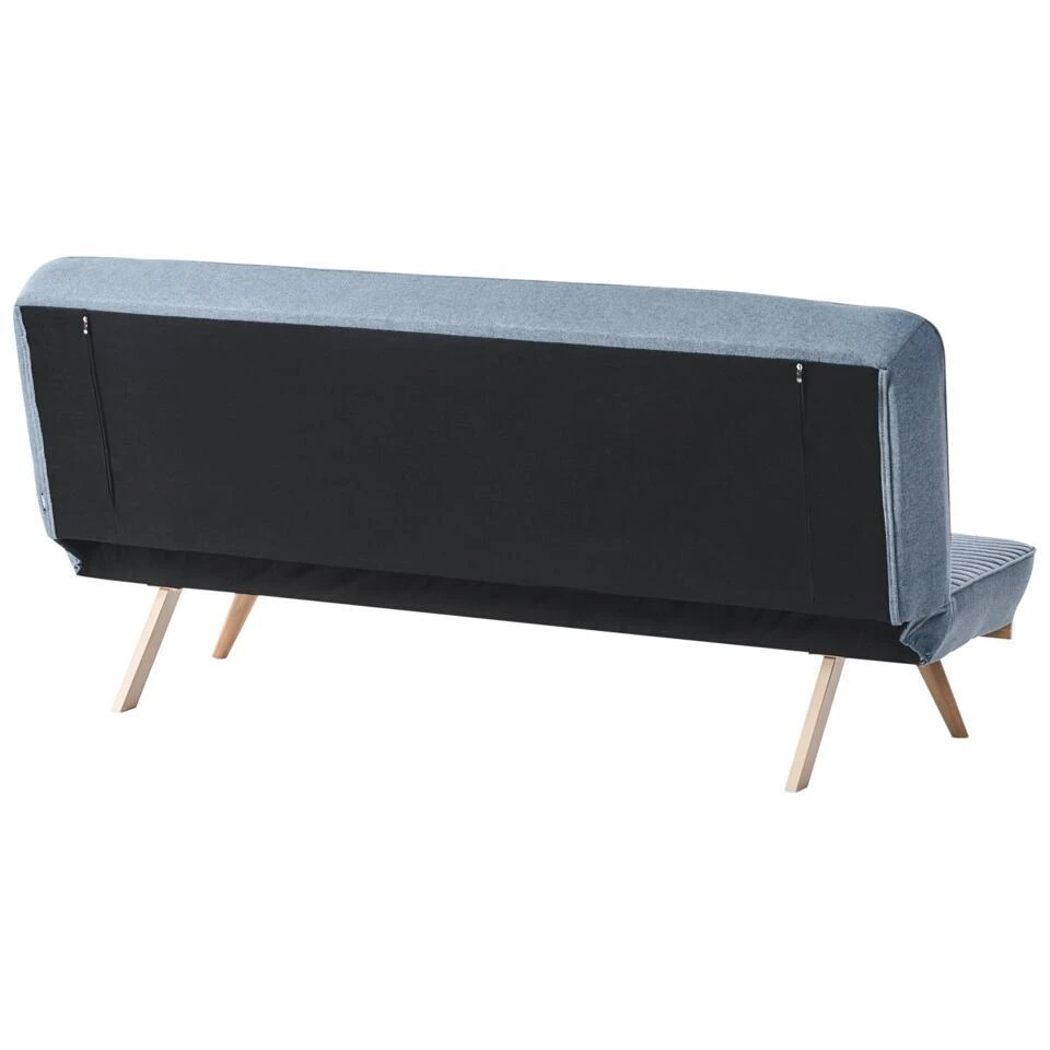 KALFAFELL - Slaapbank - Blauw - Polyester 9 KALFAFELL - Slaapbank - Blauw - Polyester - Afbeelding 7