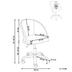 BALTIMORE - Bureaustoel - Zwart - Kunstleer 16 BALTIMORE - Bureaustoel - Zwart - Kunstleer -Meubelwinkel 420b2268013940c0aa736bd8584d17b5