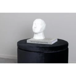 Svea - Blaze Poef - Velvet - Zwart -Meubelwinkel 427b09030c7d4f25b7323e1ea4ab9b5b