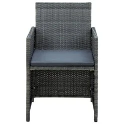 VidaXL 4-delige Loungeset Met Kussens Poly Rattan Grijs 70x40x38 Cm 7 VidaXL 4-delige Loungeset Met Kussens Poly Rattan Grijs 70x40x38 Cm -Meubelwinkel 43b36f67d4ef4ec2b2b1316d5e250e1c