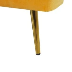 VETTRE - Slaapbank 3-zits - Geel - Fluweel -Meubelwinkel 44c831ad034a4ddfa5553b69593fb526