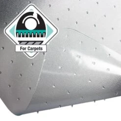 Vloerbeschermer Met Uitsparing - Antistatisch PVC - Tapijt - 90x120 Cm -Meubelwinkel 45375c58cec84b9ca71499664ef6ae66