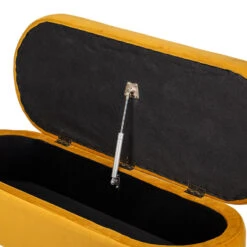 Bank Van Metaal En Geel Mosterdfluweel -Meubelwinkel 458a5a1d7aa140ffaa2ce183d9d161ea