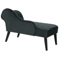 BIARRITZ - Chaise Longue - Groen - Rechterzijde - Fluweel -Meubelwinkel 477bdc50a2a948c8929dfa0faa36be50