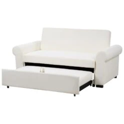 SILDA - Slaapbank - Crème - Polyester 18 SILDA - Slaapbank - Crème - Polyester -Meubelwinkel 48af18436d6f4bb5bdeb0a6a2314f666