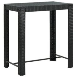 VidaXL - Tuinset - Zwart - Poly Rattan 15 VidaXL - Tuinset - Zwart - Poly Rattan -Meubelwinkel 48b9455849c34020a4a65d32fa91d657