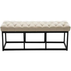 CLP 2-zits Bankje Amun 120 Cm - Creme -Meubelwinkel 4c0a73619f834b4aa2e351b08e9ad330