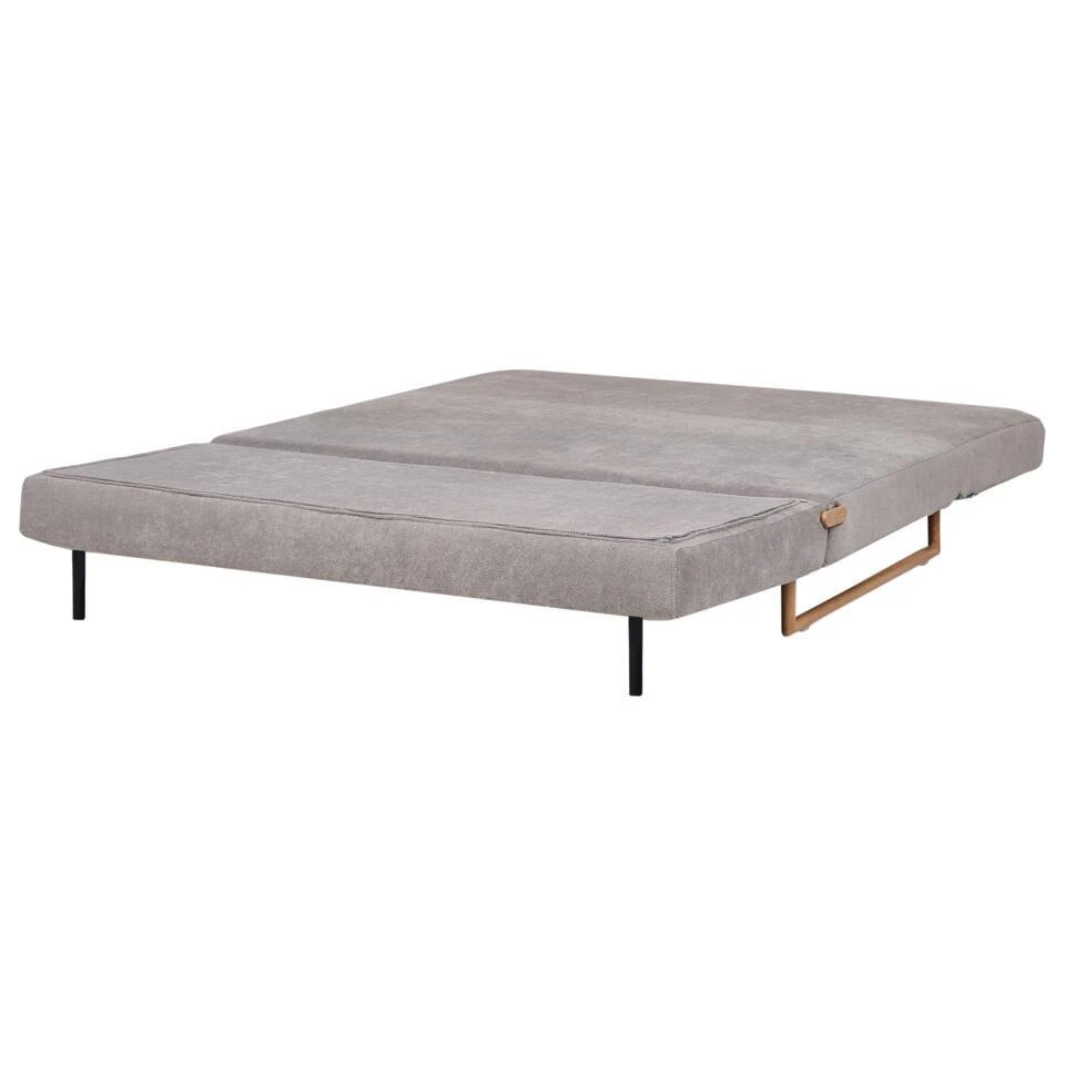 JERSLEV - 3-zits Slaapbank - Grijs - Stof 8 JERSLEV - 3-zits Slaapbank - Grijs - Stof - Afbeelding 6