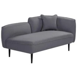 CHEVANNES - Chaise Longue - Donkergrijs - Bouclé 18 CHEVANNES - Chaise Longue - Donkergrijs - Bouclé -Meubelwinkel 4d8a81d066a442b08db7999c4ec1ad77