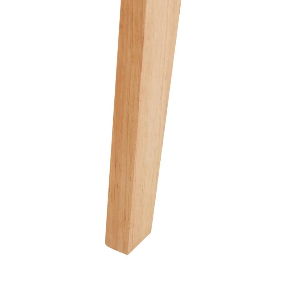 AROMA - Barkruk Set Van 2 - Lichtbruin - Rubberhout 10 AROMA - Barkruk Set Van 2 - Lichtbruin - Rubberhout - Afbeelding 8