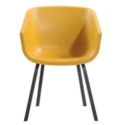 Hartman Kuipstoel Amalia - Geel - Aluminium Onderstel 7 Hartman Kuipstoel Amalia - Geel - Aluminium Onderstel -Meubelwinkel 50101120 0100