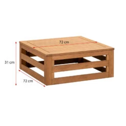 Loungebank Element Clermont - Tafel/hocker - 30x72x72 Cm -Meubelwinkel 50103022 9096