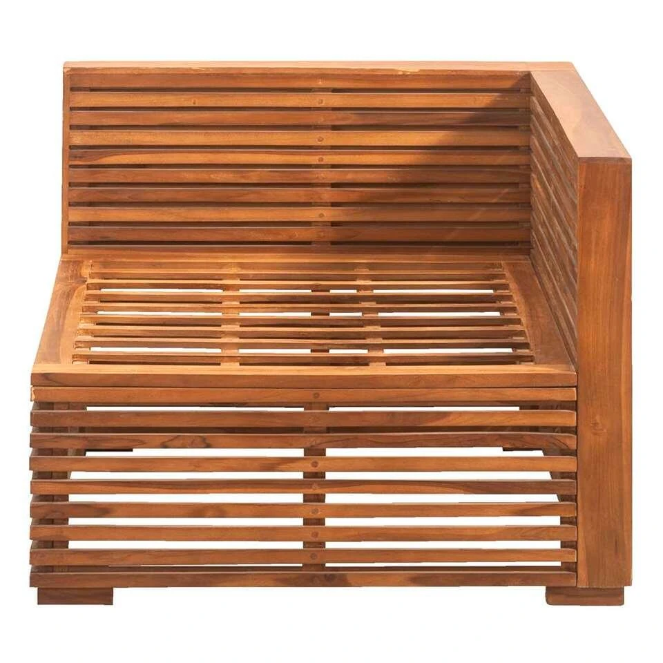 Le Sud Hoek Fauteuil Cèvennes - Bruin - 81x81x60 Cm 4 Le Sud Hoek Fauteuil Cèvennes - Bruin - 81x81x60 Cm - Afbeelding 2