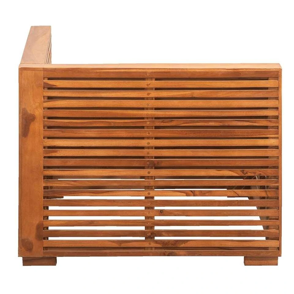 Le Sud Hoek Fauteuil Cèvennes - Bruin - 81x81x60 Cm 6 Le Sud Hoek Fauteuil Cèvennes - Bruin - 81x81x60 Cm - Afbeelding 4