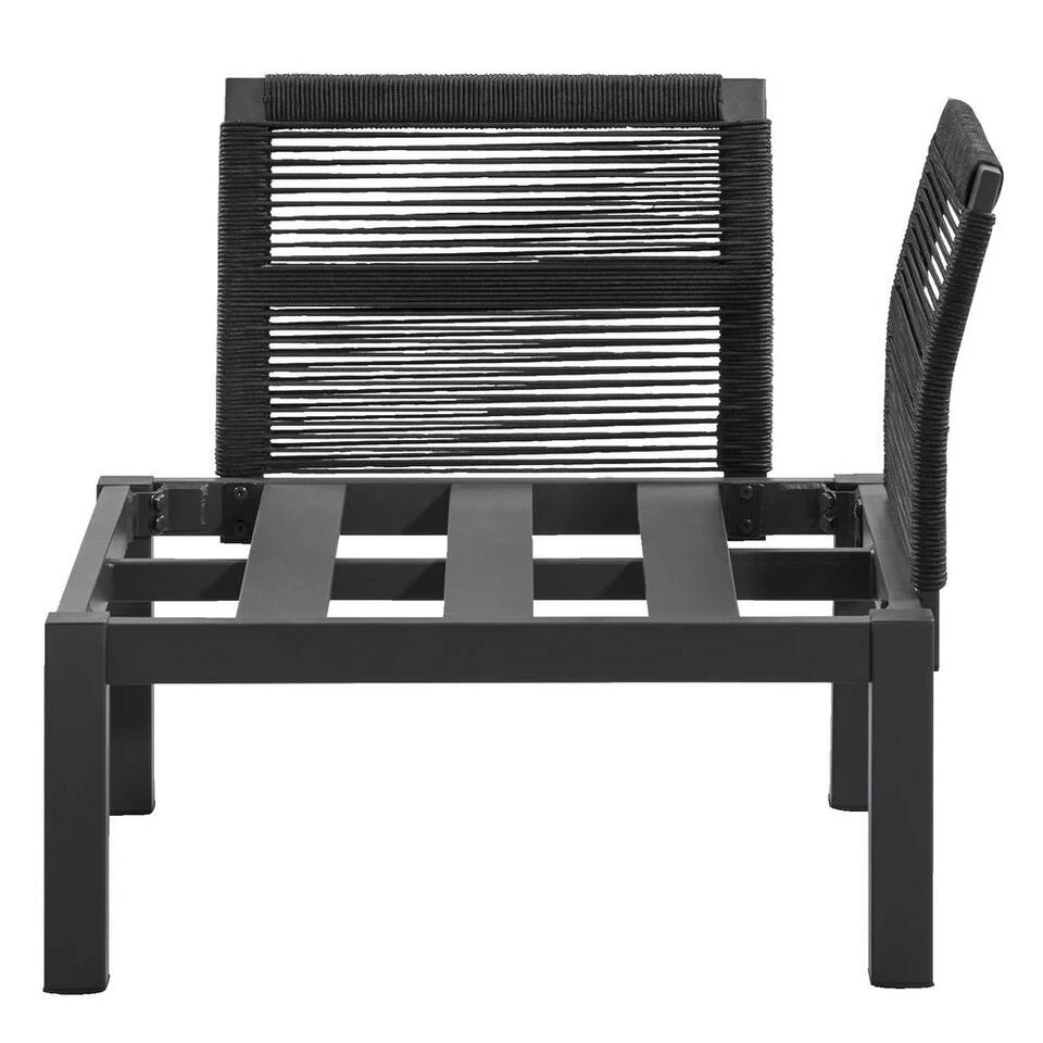 Le Sud Loungestoel Hoekelement Ardeche - Grijs - 78x78x66 Cm 6 Le Sud Loungestoel Hoekelement Ardeche - Grijs - 78x78x66 Cm - Afbeelding 4