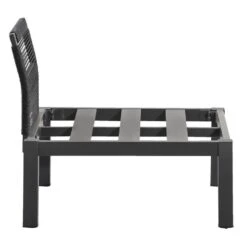 Le Sud Loungestoel Middenelement Ardeche - Grijs - 78x72x66 Cm -Meubelwinkel 50105281 8000