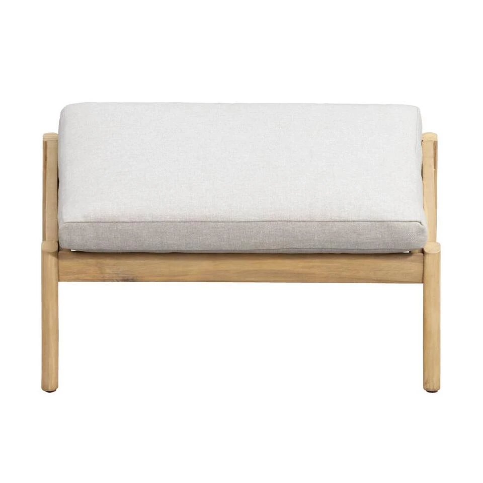 Voetenbankje Jura - Acacia Grijs 4 Voetenbankje Jura - Acacia Grijs - Afbeelding 2