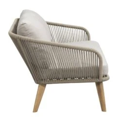 Loungebank Nant - Wicker/acacia Taupe - 87x170x67 Cm - Incl. Kussens 11 Loungebank Nant - Wicker/acacia Taupe - 87x170x67 Cm - Incl. Kussens -Meubelwinkel 50203110 8000