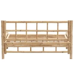 Palletbank Tarifa Bamboe - Naturel - 120x85x66 Cm -Meubelwinkel 50205502 0900
