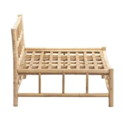 Palletbank Tarifa Bamboe - Naturel - 120x85x66 Cm -Meubelwinkel 50205502 8000