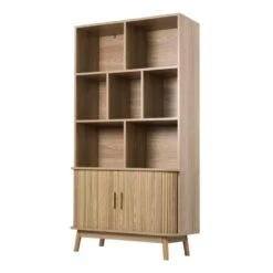 CALICOSY - Boekenkast ERNEST - Licht Hout - 157,5x80x40 Cm 21 CALICOSY - Boekenkast ERNEST - Licht Hout - 157,5x80x40 Cm -Meubelwinkel 514549b639494c668fa9d05779d06e34