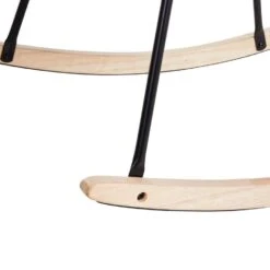 KVELIA - Schommelstoel - Wit - Polyester -Meubelwinkel 52539f07c9ca40a98701b5b2a2373fc6