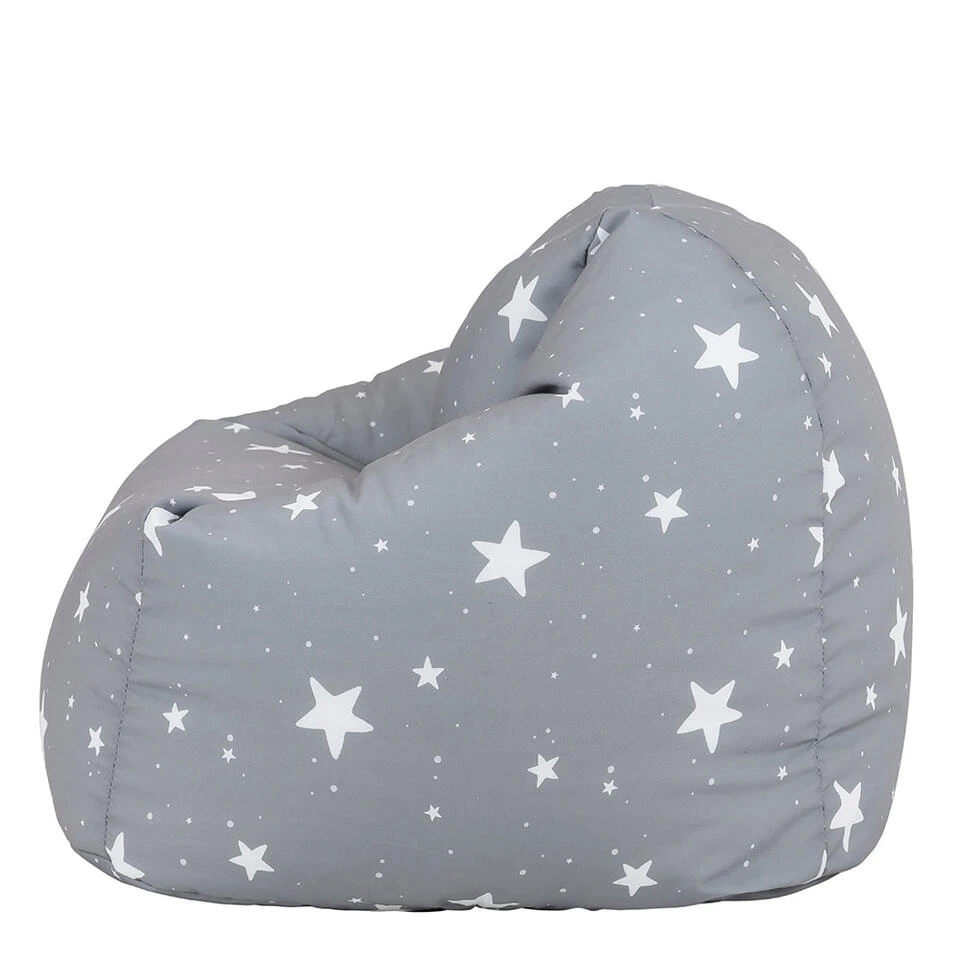 Icon Kinderzitzakken Sterrenhemel - Grijs 6 Icon Kinderzitzakken Sterrenhemel - Grijs - Afbeelding 4