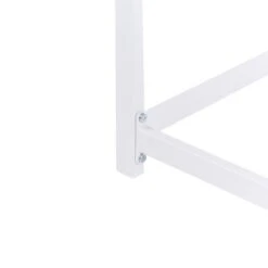 AVETRANA - Tuintafel - Wit - 150 X 50 Cm - Staal -Meubelwinkel 545abe008c7f4f7fa96f8e513e4d1eb7