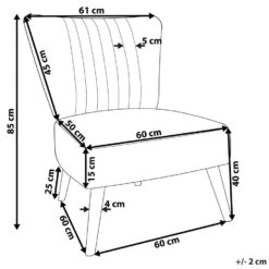 VAASA - Fauteuil - Wit - Polyester -Meubelwinkel 54a69bb129b24211ae9b1aeb61302624