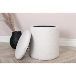 Svea - Zara Poef - Teddy - Wit -Meubelwinkel 54bb6e5fc23d4aafa443ae49a07db540