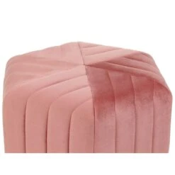 Beliani Poef MURIETTA - Roze Fluweel 9 Beliani Poef MURIETTA - Roze Fluweel -Meubelwinkel 5599d1bdc7e84135b62f87221e2d21e2
