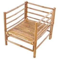 CERRETO - Loungeset 6-zits Hoekbank - Taupe - Bamboehout -Meubelwinkel 565e0f64a181499ab9925a2a2fcc7287