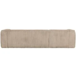 WOOOD Bean Hoekbank Links - Ribstof - Travertin - 73x305x96 -Meubelwinkel 57cf42e8b6904794a305c40c16c928e6