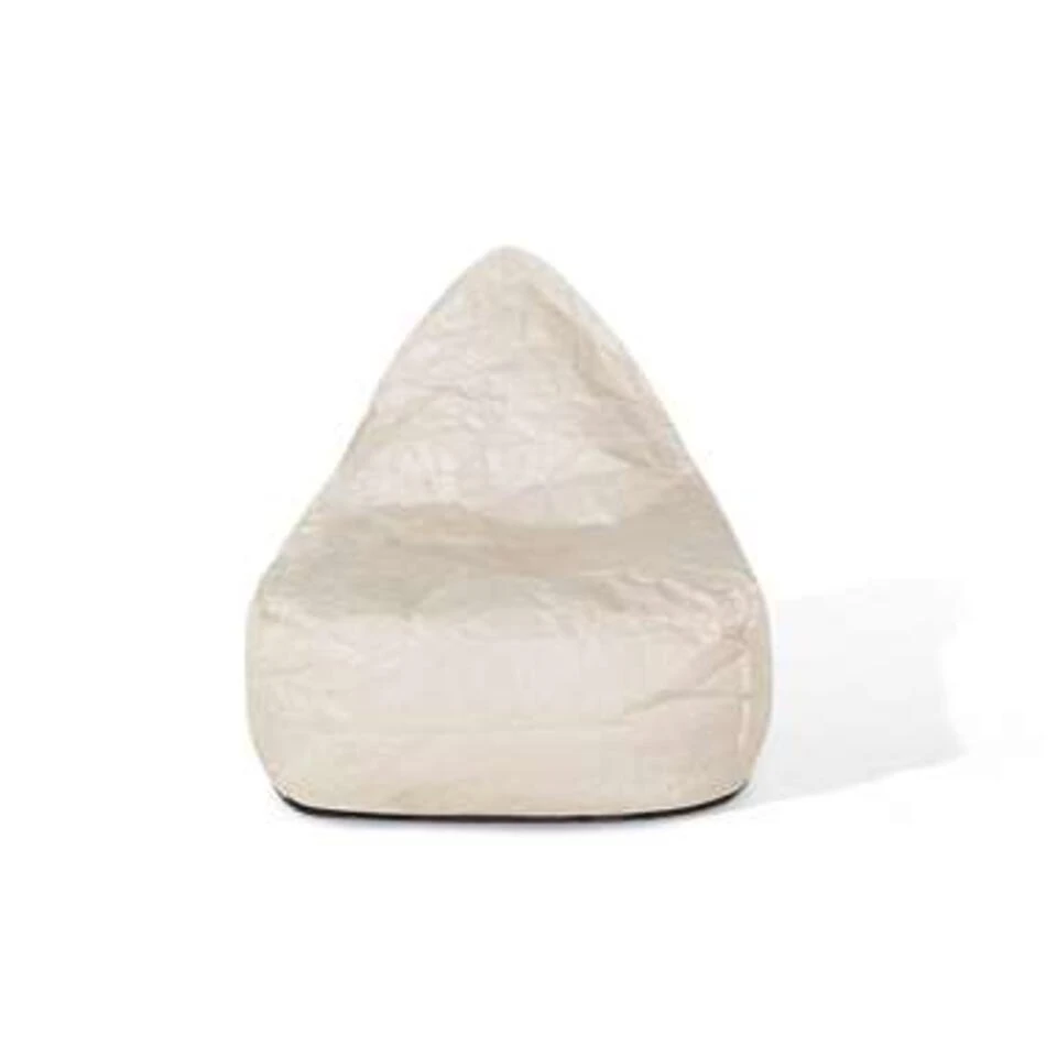 Beliani Zitzak DROP - Beige Synthetisch Materiaal 7 Beliani Zitzak DROP - Beige Synthetisch Materiaal - Afbeelding 5