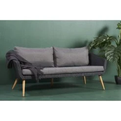 Lisomme Fien Rotan Tuinbank Zwart - Met Zitkussens 14 Lisomme Fien Rotan Tuinbank Zwart - Met Zitkussens -Meubelwinkel 58796463e8824371aef20be4f09bd8ad