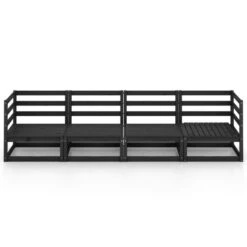 VidaXL Tuinbank 4-zits Massief Grenenhout Zwart 8 VidaXL Tuinbank 4-zits Massief Grenenhout Zwart -Meubelwinkel 58b3315ab8784f498a5f7b98bdb239d0