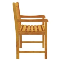 VidaXL - Tuinbank - Bruin - Acaciahout - 110 X 55.5 X 90 Cm -Meubelwinkel 5934a651ff424380b8a3785e7e654208