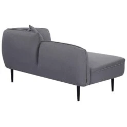 CHEVANNES - Chaise Longue - Donkergrijs - Bouclé 20 CHEVANNES - Chaise Longue - Donkergrijs - Bouclé -Meubelwinkel 5a4eb0aee73a4f9aac604d80ec8d5c24