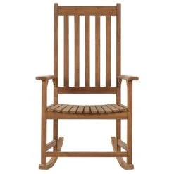 BOJANO - Schommelstoel - Lichte Houtkleur - Acaciahout -Meubelwinkel 5b7c6e163b00425c866c0777bb0cb6e0